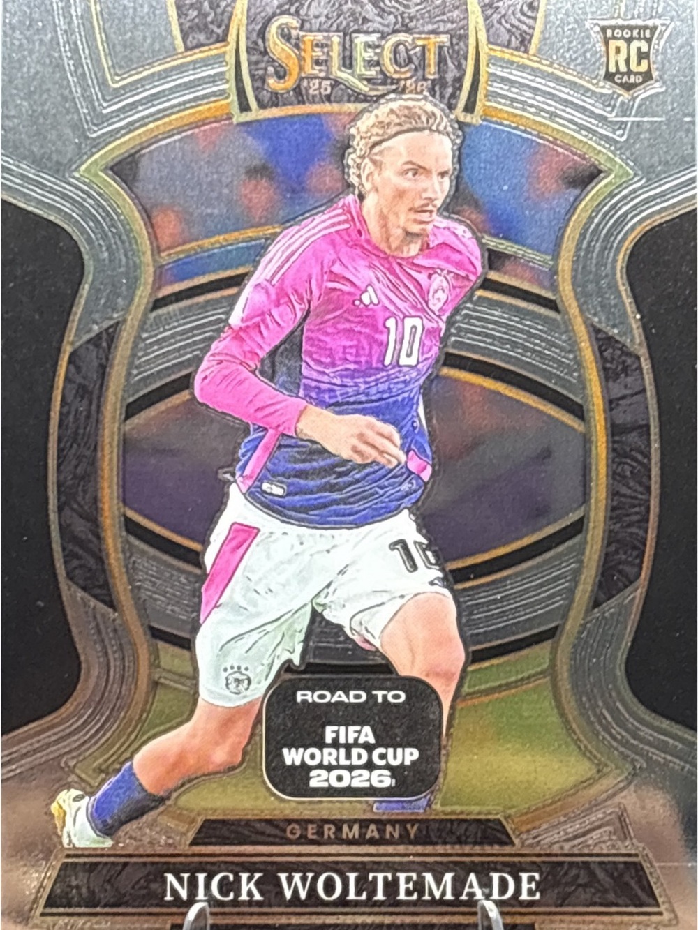 Panini Select Nick Woltemade Rookie Soccer Card